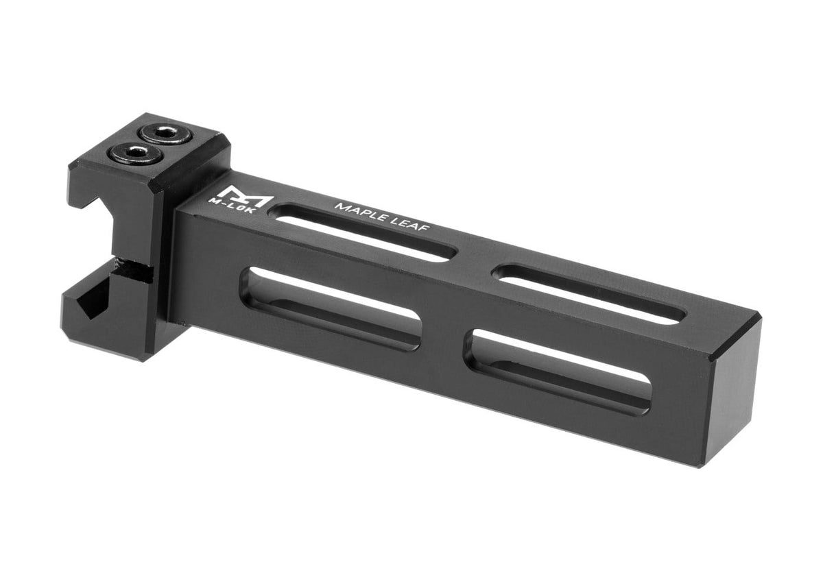 Maple Leaf 2 Slots M-LOK Accessory Skinne til MLC-S2 / MLC-LTR / SSG10A3 - Sort