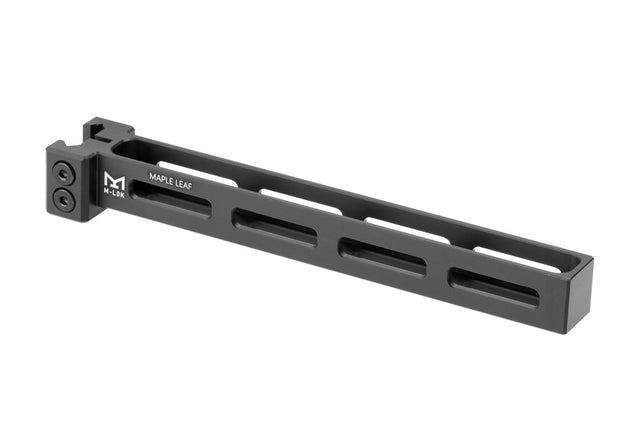 Maple Leaf 4 Slots M-LOK Accessory Skinne til MLC-S2 / MLC-LTR / SSG10A3 - Sort