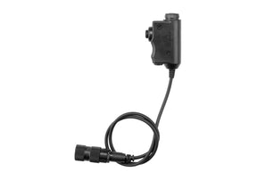 Earmor M51 Taktisk PTT til PRC Radios - Sort