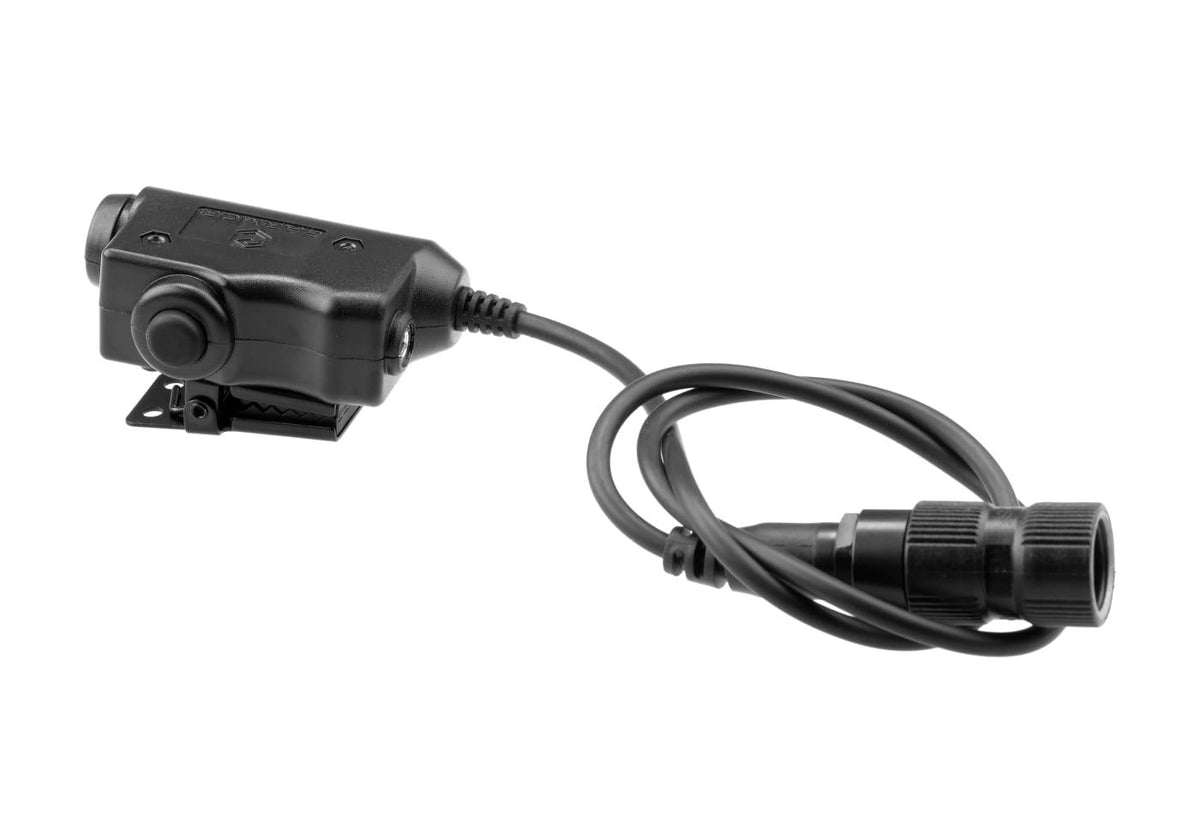Earmor M51 Taktisk PTT til PRC Radios - Sort