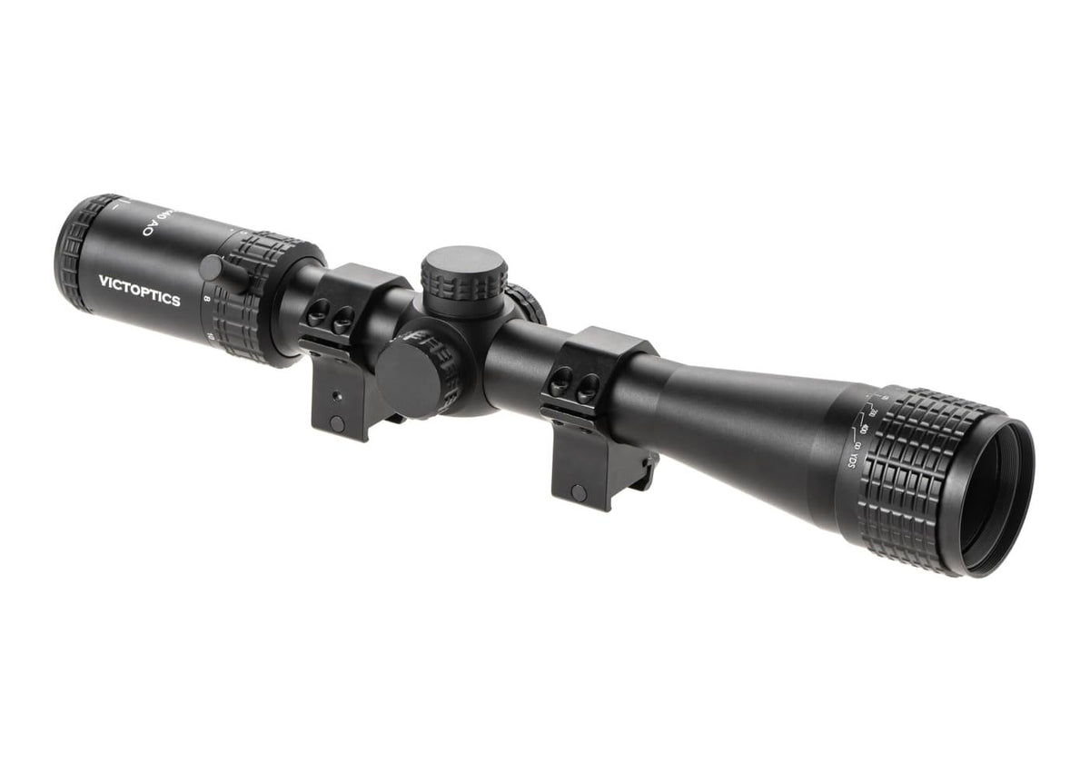 VictOptics SOI 4-12x40AO Kikkertsigte - Sort