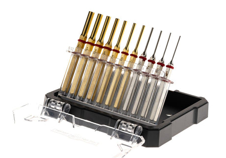 Real Avid Accu-Punch 11-Piece Standard Brass & Steel Pin Punch Set