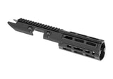 5KU Skinne Med ladegreb Til CYMA MP5 - Sort