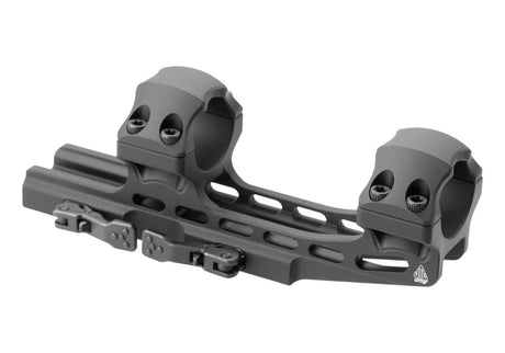 Leapers Accu-Sync QR 1 Tommer High Profil 50 mm Offset Kikkertsigte Montage - Sort