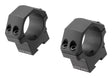 Leapers P.O.I. Lav Profil 30 mm Dovetail Ringe - Sort