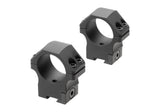 Leapers P.O.I. Mellem Profil 30 mm Dovetail Ringe - Sort