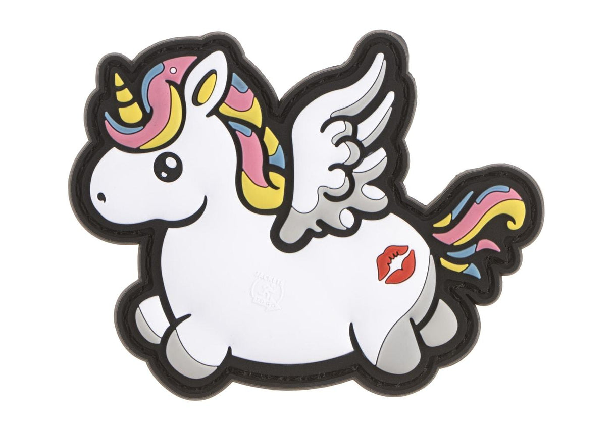 Flying unicorn KISSMYASS, Rainbow