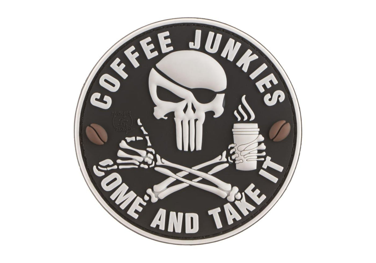 Pirat Punisher Coffee Junkies Patch