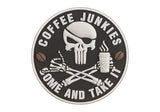 JTG Coffee Junkies gummipatch - Sort