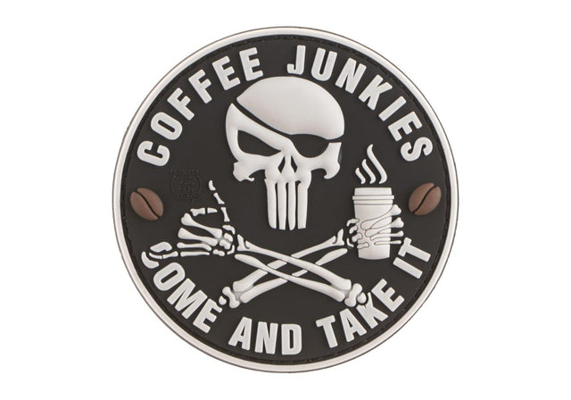 JTG Coffee Junkies gummipatch - Sort
