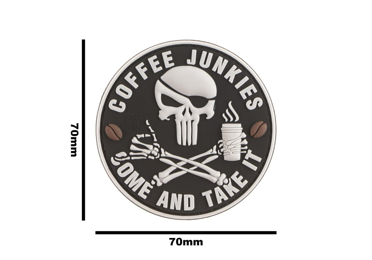Pirat Punisher Coffee Junkies Patch