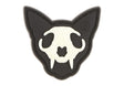 JTG Micro Nightmare Skull Cat gummipatch No. 2 - Glow