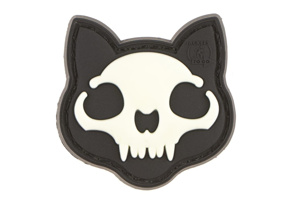 JTG Micro Nightmare Skull Cat gummipatch No. 1 - Glow