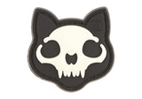 JTG Micro Nightmare Skull Cat gummipatch No. 1 - Glow