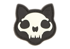 JTG Micro Nightmare Skull Cat gummipatch No. 1 - Glow