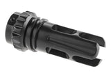 G&G 3 Prong Steel Mock flash hider 14mm CCW - Sort