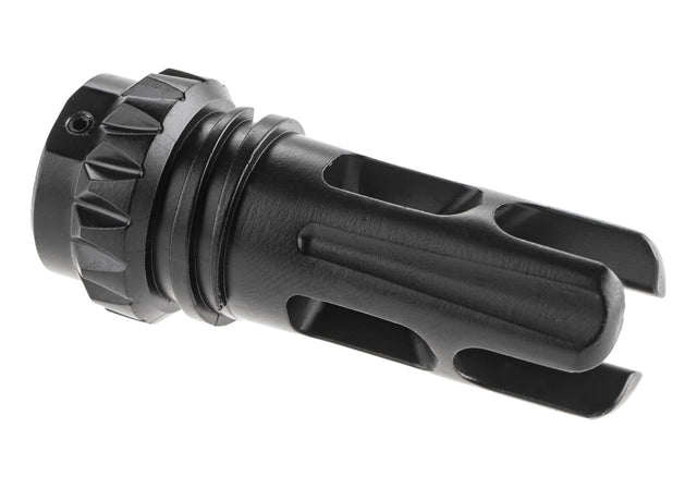 G&G 3 Prong Steel Mock flash hider 14mm CCW - Sort