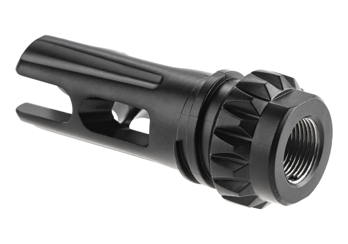 G&G 3 Prong Steel Mock flash hider 14mm CCW - Sort