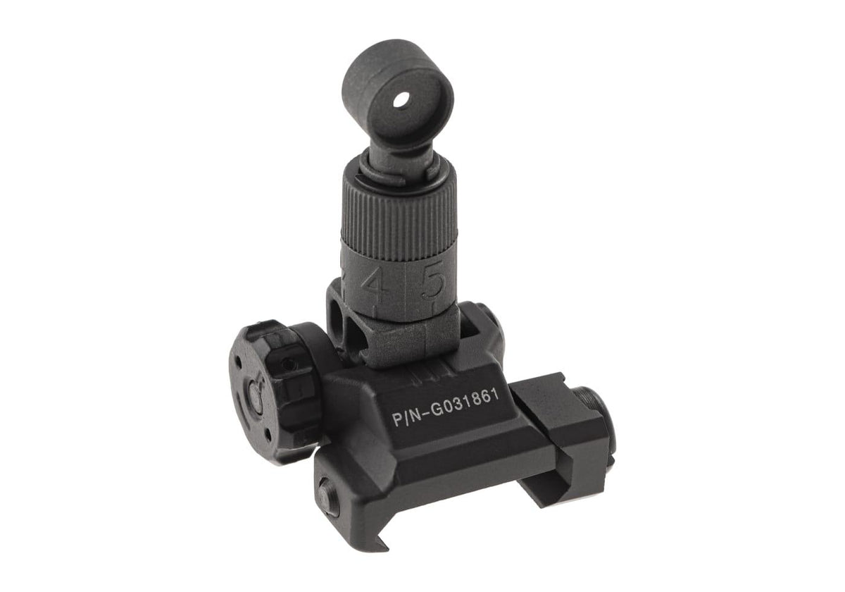G&G Flip-up Rear Sigte - Sort