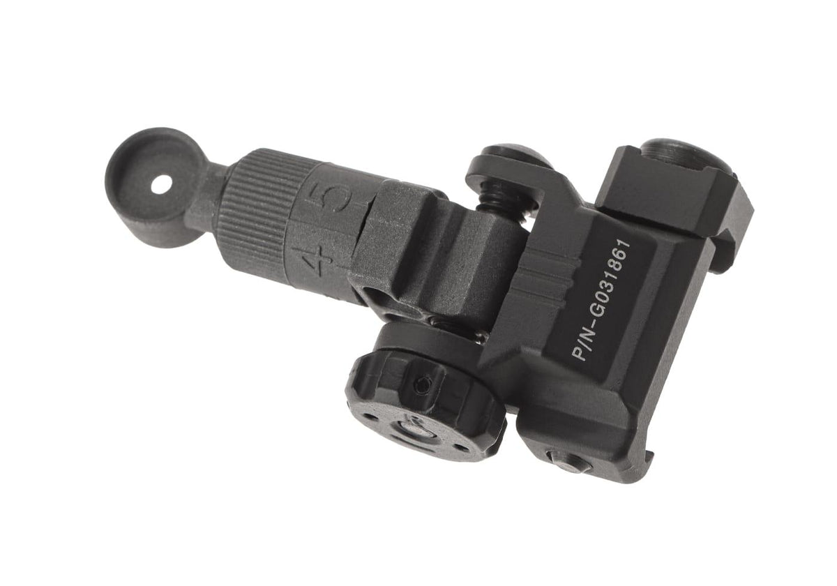 G&G Flip-up Rear Sigte - Sort