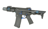 Strike industries 4" Raiders Competition PDW AEG Riffel, GEN-2 - Blå