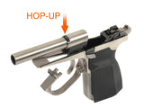 WE-MK GBB Pistol - Sølv