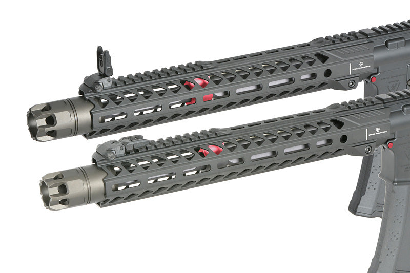 Strike industries 13.5" Raiders Competition Karabin AEG Riffel, GEN-2 - Rød