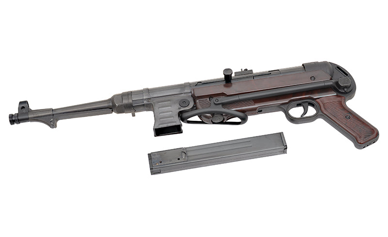 MP40 helmetal AEG maskinpistol Replica - Brown/Oxidized