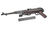 MP40 helmetal AEG maskinpistol Replica - Brown/Oxidized