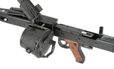 MG42 helmetal AEG maskingevær Replica - ægte træ