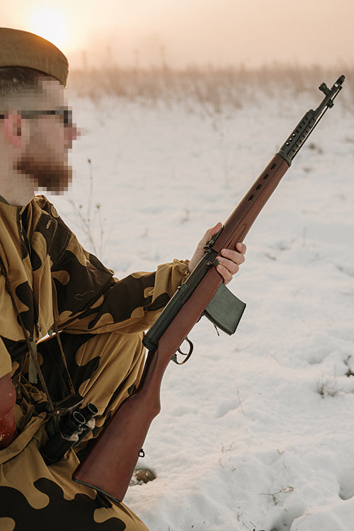 SVT-40 AEG Riffel Replica - ægte træ