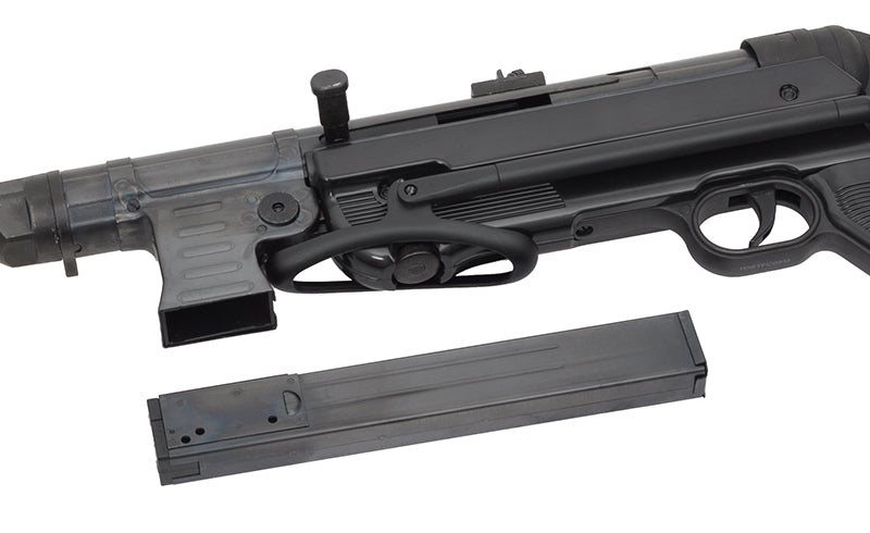 MP40 helmetal AEG maskinpistol Replica - Black/Oxidized