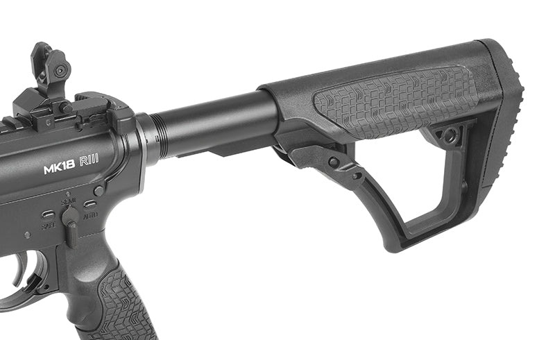 Daniel Defense DDM4 MK18 RIII 9.5 Lightning Serie gas-powered replica - Sort