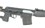 SVD Airsoft Bolt Action Sniper Riffel - Sort
