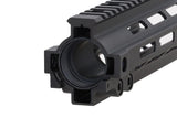 Specna Arms MK8-style M-LOK 7" mounting rail for M4/AR15 replicas - Black