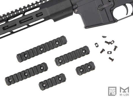 PTS Enhanced RIS Rail Section for M-LOK, 5 slots / 60 mm