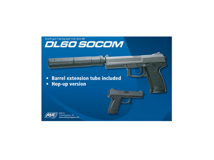 DL 60 SOCOM m/ Ljuddämpare, Manuell
