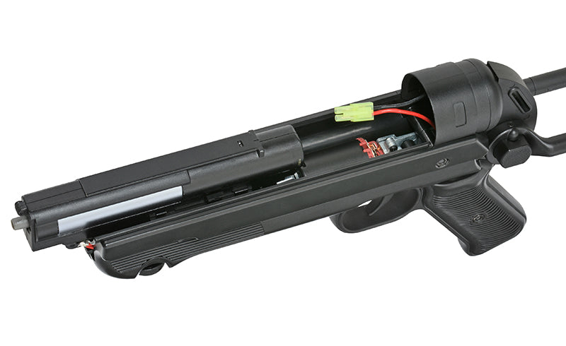 MP40 helmetal AEG maskinpistol Replica - Black/Oxidized