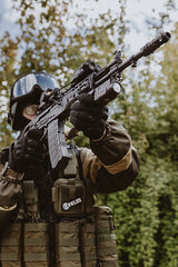 Russisk Taktisk Flashlight K-2P - Sort