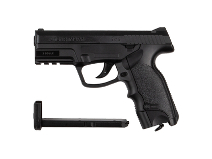 Steyr M9-A1 CO2 hardball pistol sort med 14-skuds magasin | Airsoftgeek