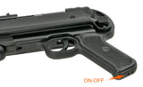 MP40 helmetal AEG maskinpistol Replica - Black/Oxidized