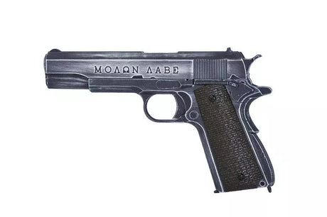 AW Custom 1911 Molon Labe Full Metal GBB Pistol