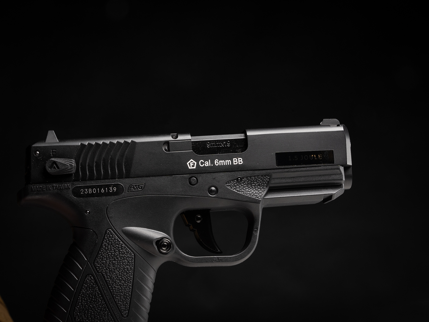 BERSA BP9CC, CO2, Blowback (1,5 Joule)