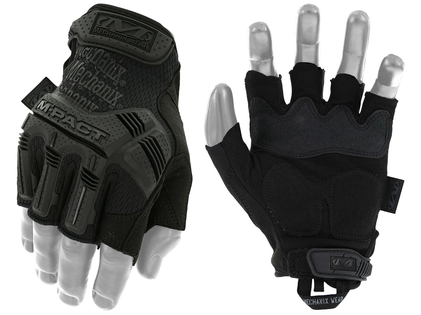 M-Pact handskar, fingerlösa, Covert