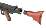 MG42 helmetal AEG maskingevær Replica - ægte træ