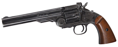 Schofield 6" Aging BK & Wooden Grip