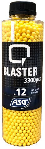Q Blaster, 0.12g, airsoft BB, 3300 stk. flaske