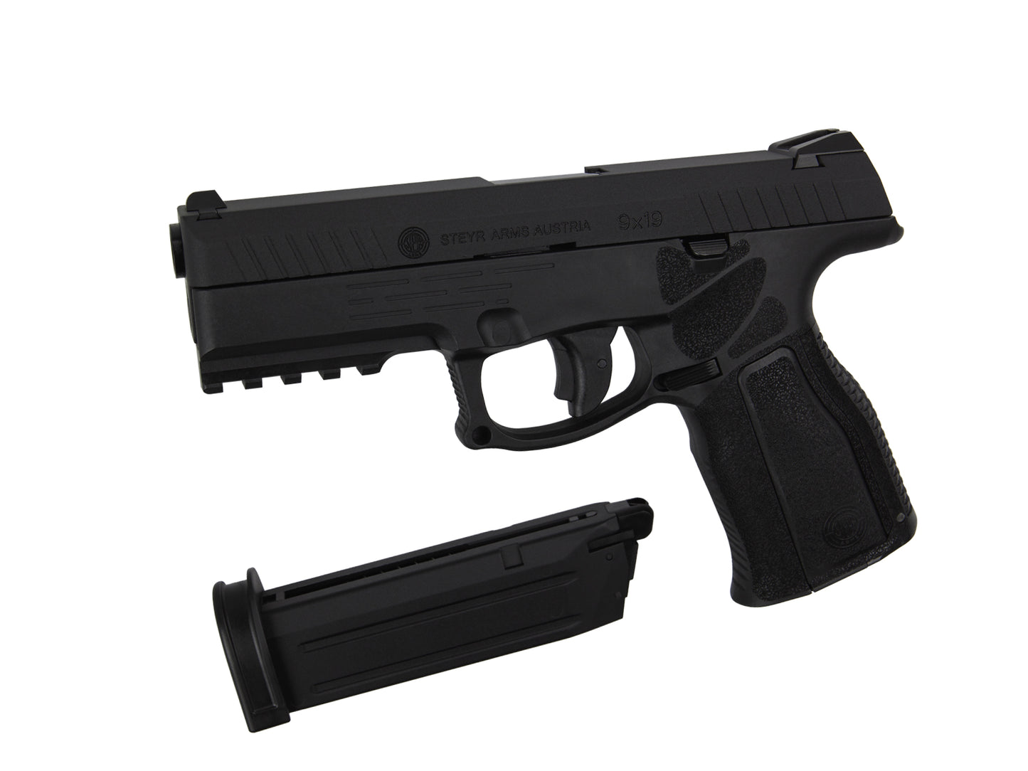 Steyr L9-A2, CO2 ( Gas magasin passar )