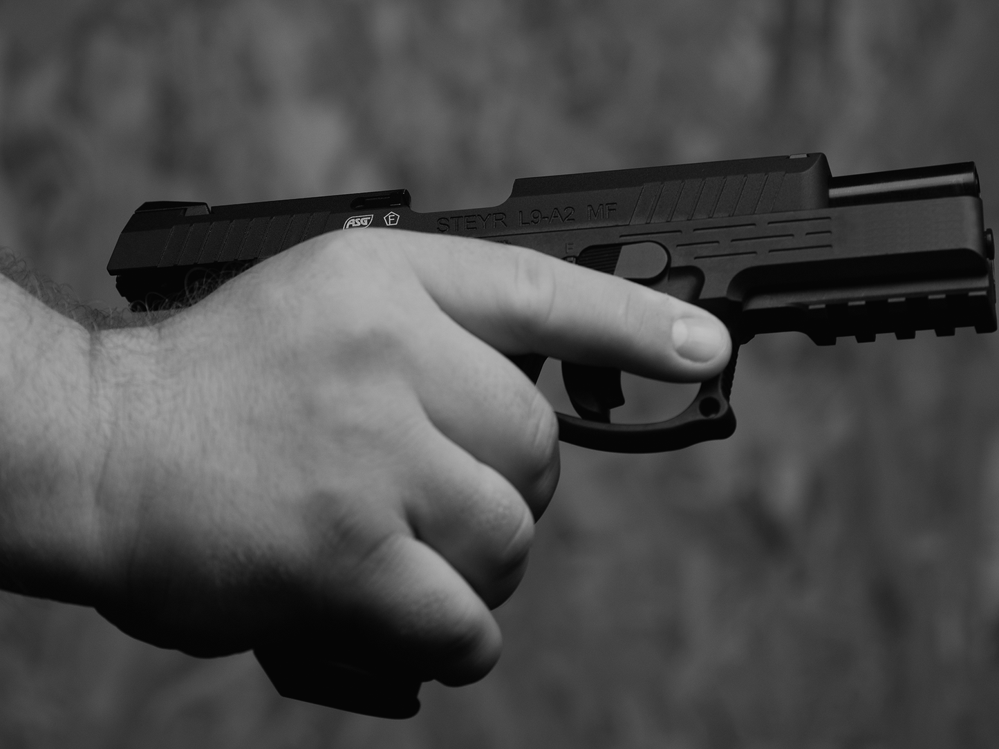 Steyr L9-A2, CO2 ( Gas magasin passar )