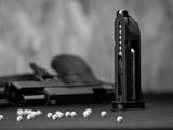 Steyr L9-A2, CO2 ( Gas magasin passar )